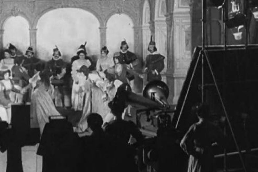 Alice Guy tourne une phonoscène…