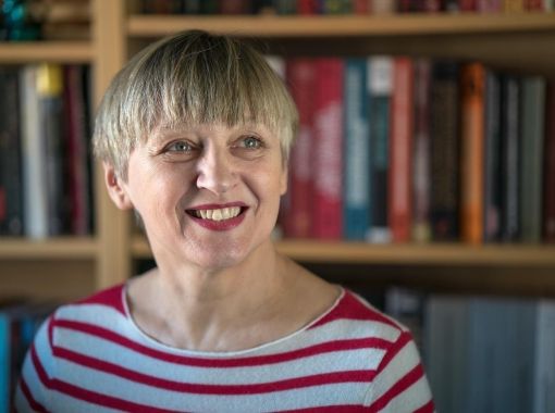 Teresa Font, recipient of the award for an outstanding career in the film industry