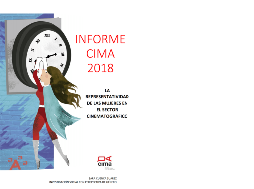 Informe CIMA 2018: La representatividad de la mujeres en el sector cinematográfico